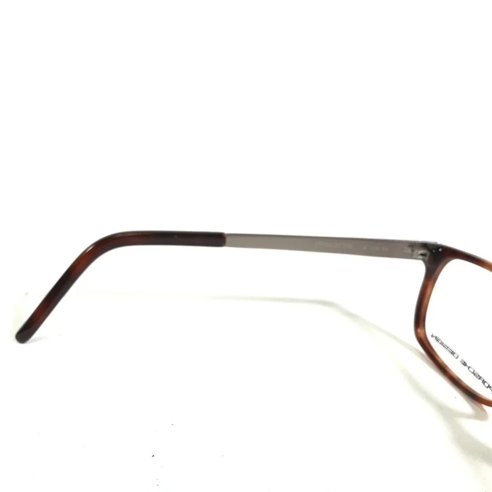 Porsche Design Eyeglasses Frames P8208 B Grey Tortoise Rectangular 53-15-140